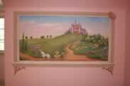 Princess Castle Mural